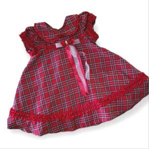 Rare Editions Tartan Plaid Holiday Dress